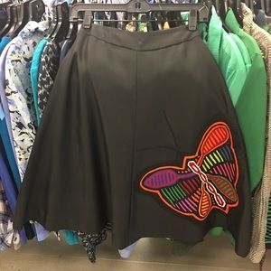 Tailored A-lined butterfly skirt Size Small